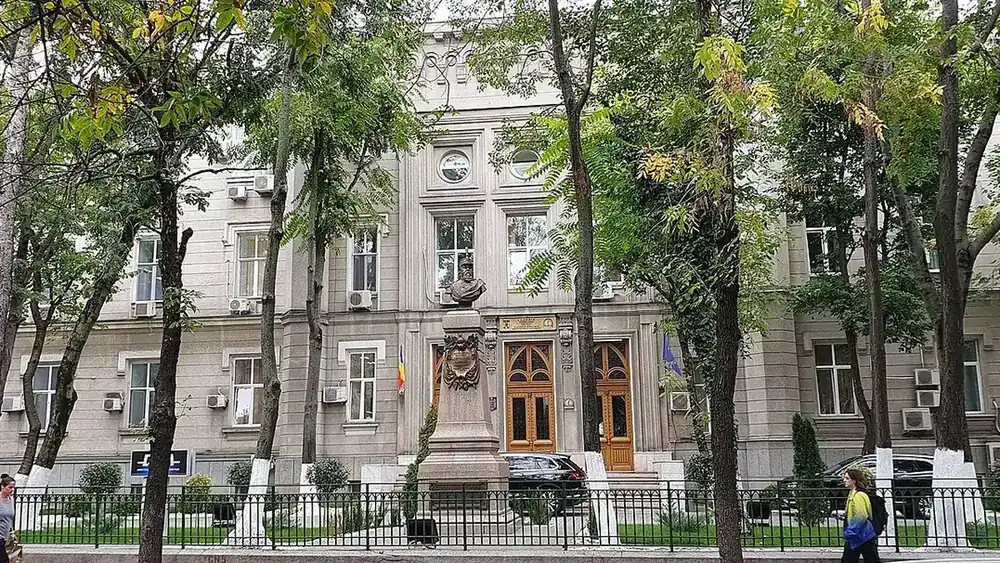 Clădirea sediului DNA de pe strada Știrbei Vodă din București